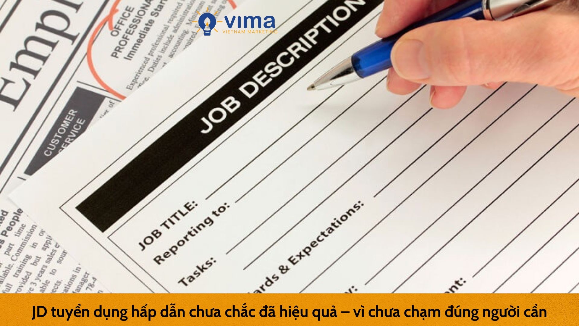 JD tuyển dụng hấp dẫn chưa chắc đã hiệu quả – vì chưa chạm đúng người cần
